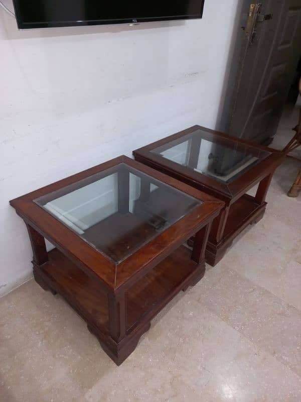 Sheesham Wood Side Tables 0