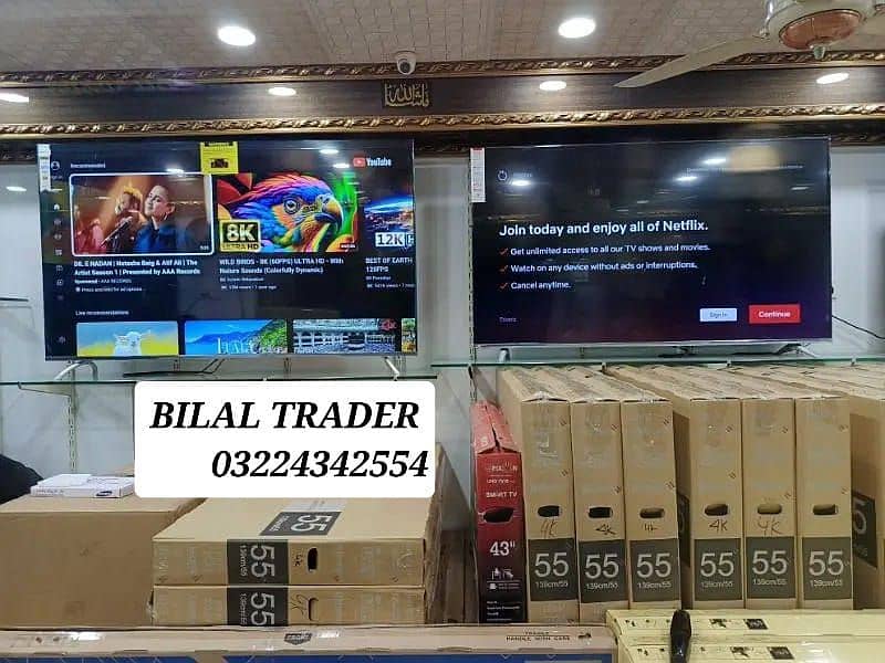 sooepr offer brand new andrpid 4k uhd led tv 2 year warranty 1