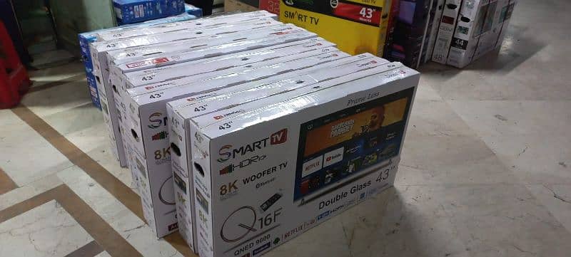 sooepr offer brand new andrpid 4k uhd led tv 2 year warranty 7