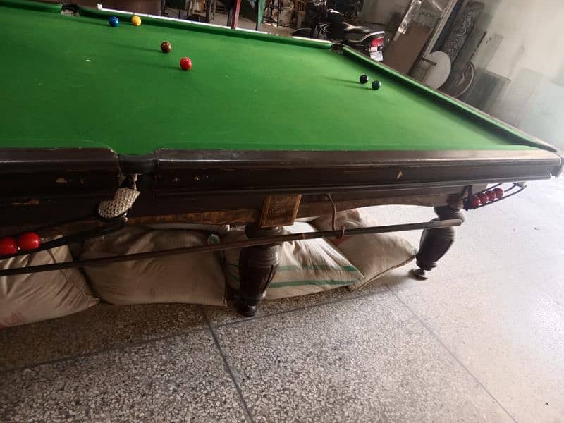 snooker table 6x12 2