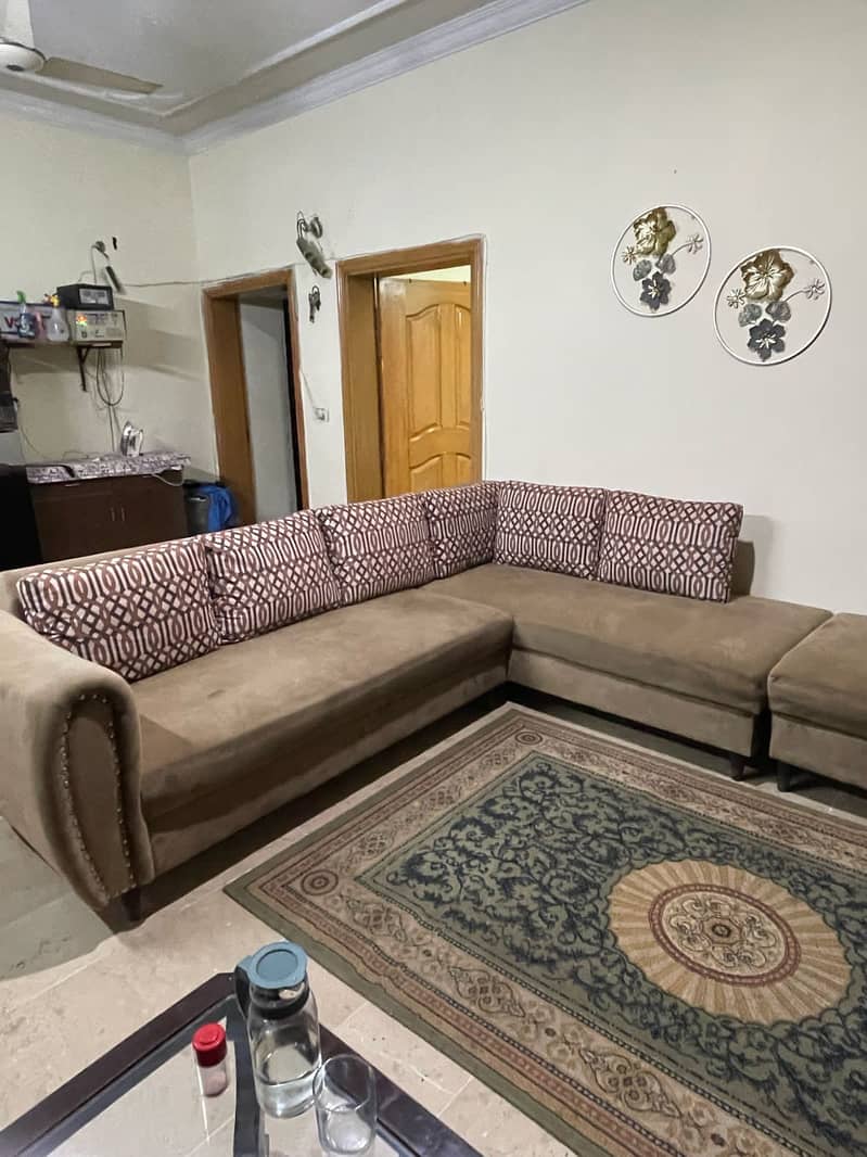 L Shape sofa 0
