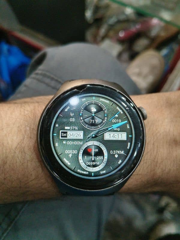 came from abroad,lush condition, with original box and 2 straps, 1