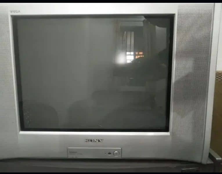 This is used Tv for Sony wega is quality is very clean 0