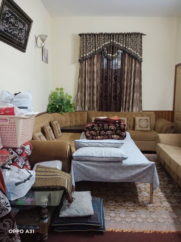 7.5 Marla Beautiful Double Story House Urgent For Sale in sabzazar 5
