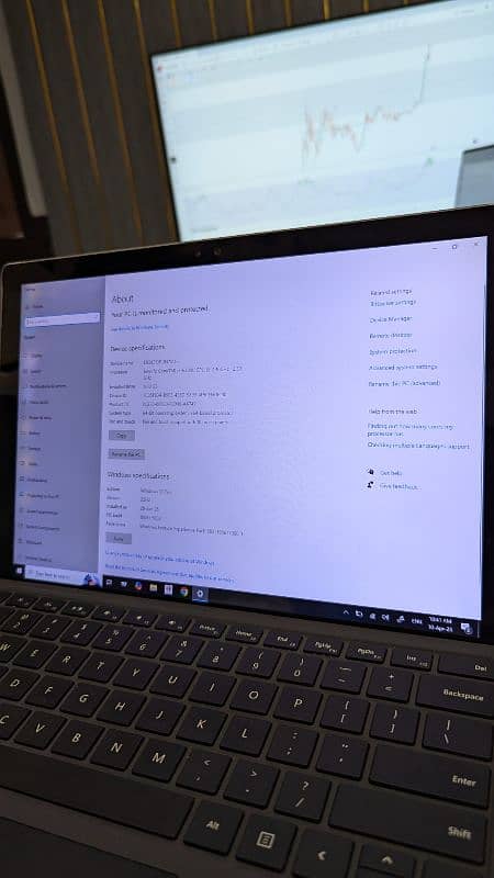 Microsoft Surface Pro 4 6th Gen – i5 8GB RAM, 256GB SSD, Touch Display 7
