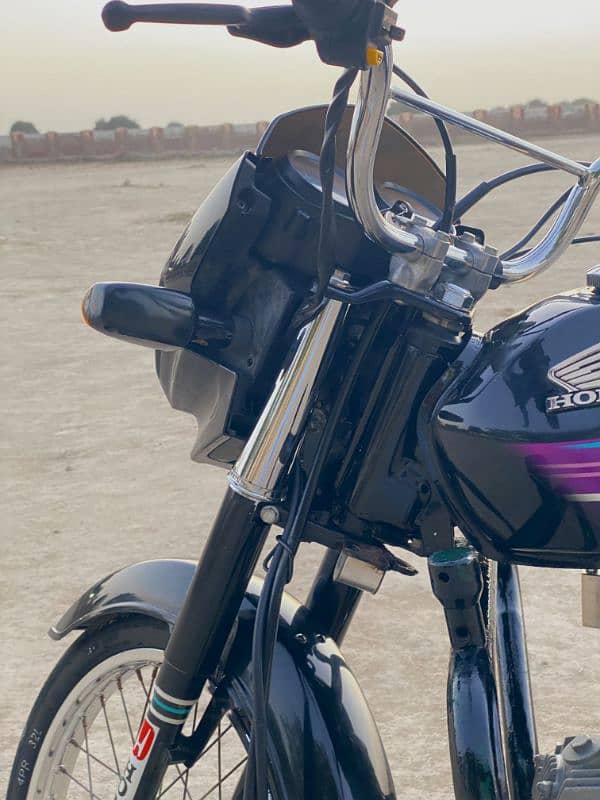 Honda CD 70 Dream Black Color 2024 Model Total Genuine Good Condition 3