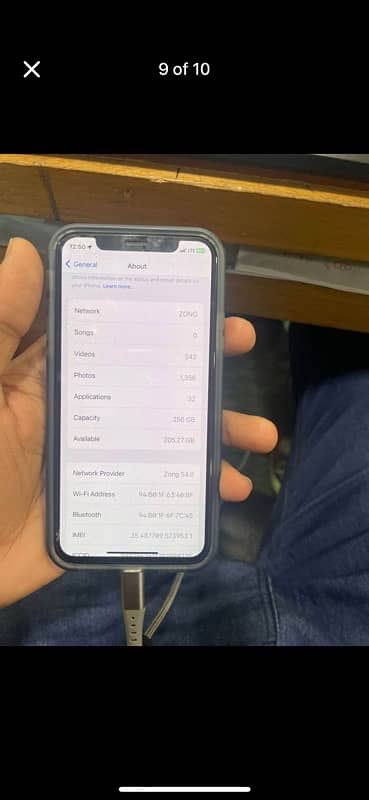 I phone x | 256 GB | PTA approved | All ok 8