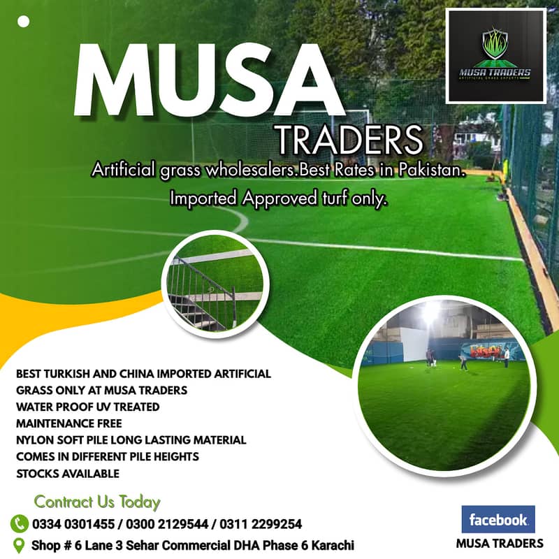 Sport Flooring - Artificial Grass - Astro Turf - Imported Grass carpet 8