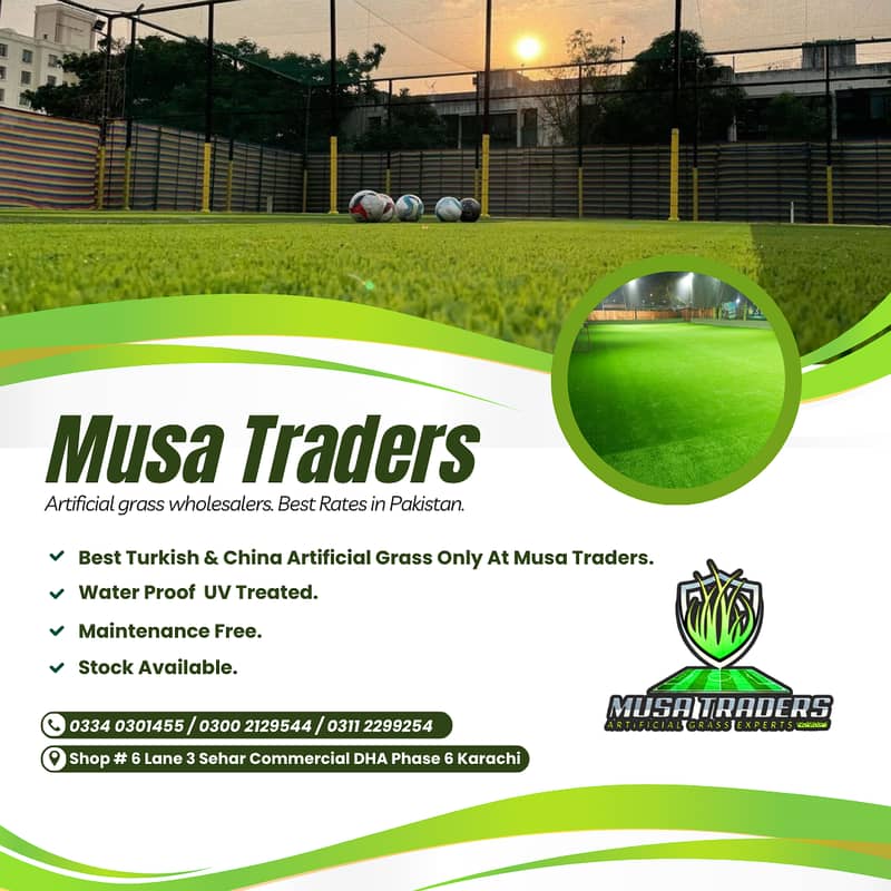 Sport Flooring - Artificial Grass - Astro Turf - Imported Grass carpet 5