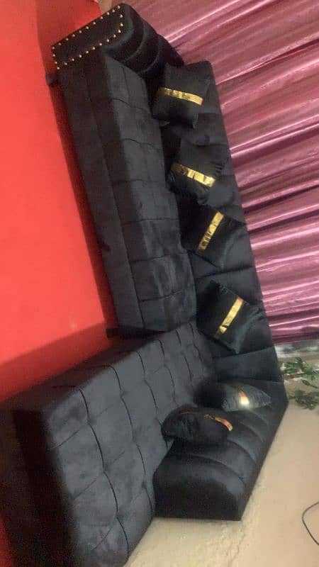 L shaped sofa 6 seater corner sofa 1