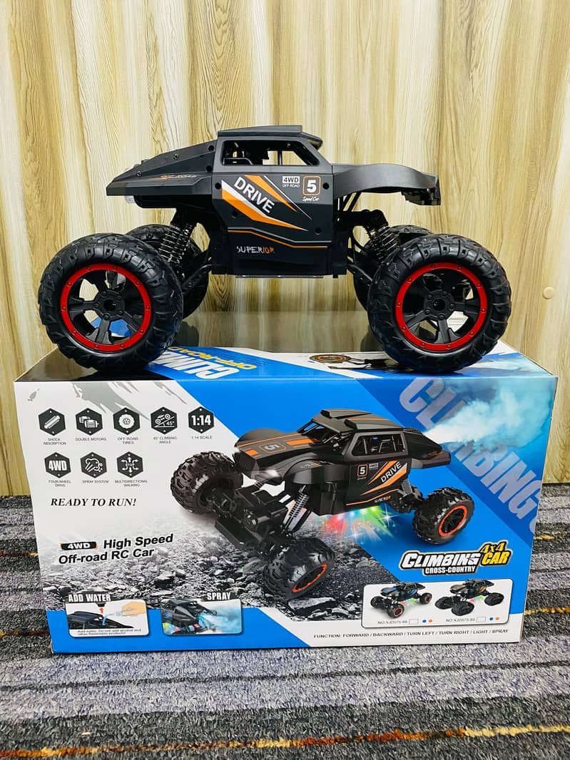 Remote Control (RC) Rock Crawler4x4 RC Off Road Car Rechargeable car 9