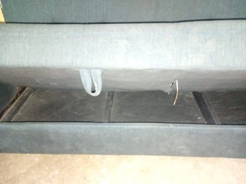 sofa bed good condition for sale 3
