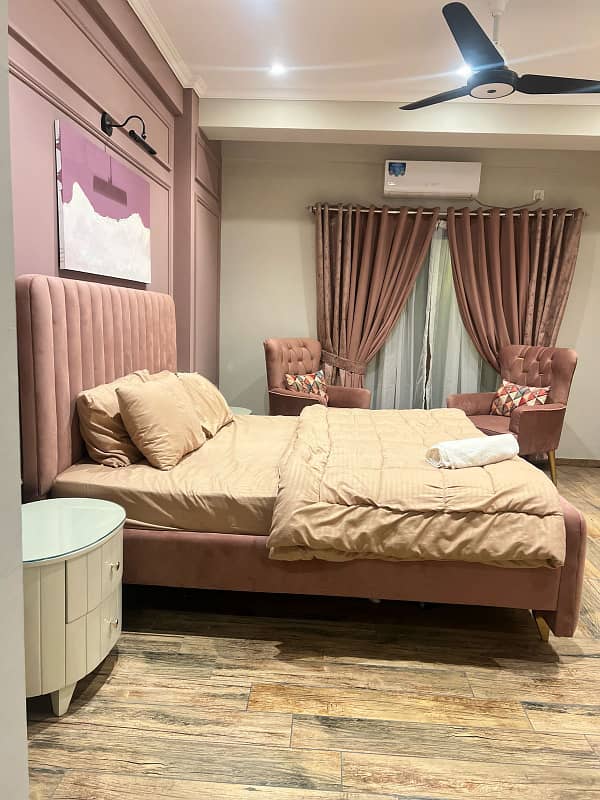 Hights 1 d block one bed furnished apartment available for rent bahria town phase 1 0