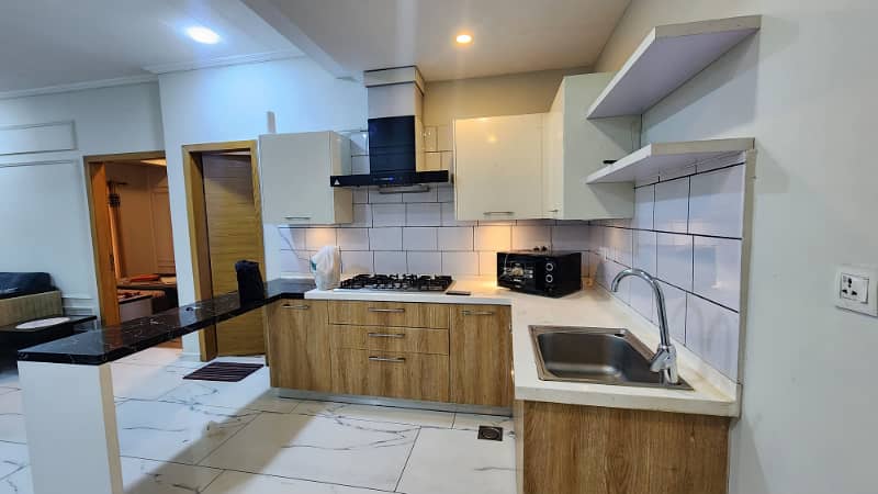 Hights 1 d block one bed furnished apartment available for rent bahria town phase 1 2