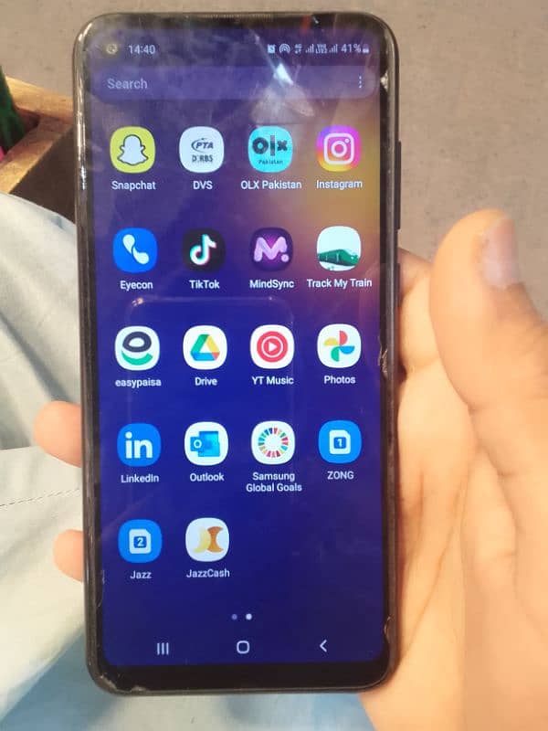 Samsung M11 with box original penal 6