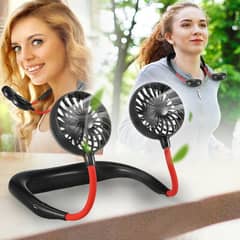 Rechargable Portable Neck Fan Desk Fan Folding Fan Available In Stock