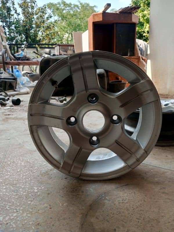 Alloy rims 12 inch good condition 7