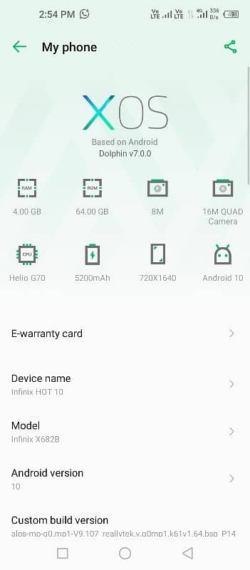 Infinix Hot 10 7