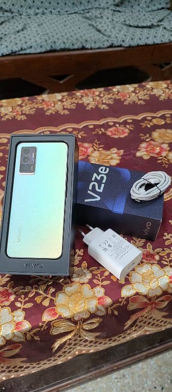 Vivo V23e 8 gb 128gb PTA  10/10 0
