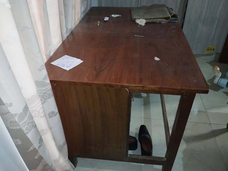 study table , computer table, iron tablet with storage 1