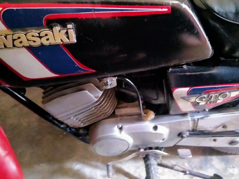 Kawasaki GTO 110 Islamabad number 0