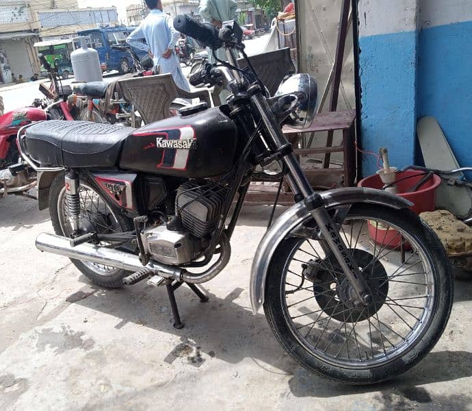 Kawasaki GTO 110 Islamabad number 5
