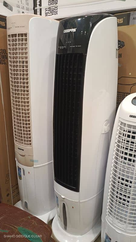 Geepas air chiller all model all size available 2