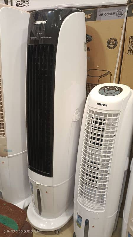 Geepas air chiller all model all size available 3