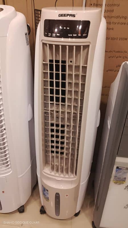 Geepas air chiller all model all size available 5