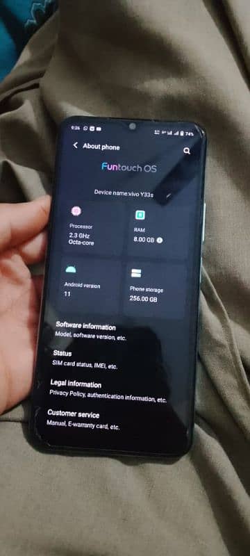vivo y33s 8+256 2