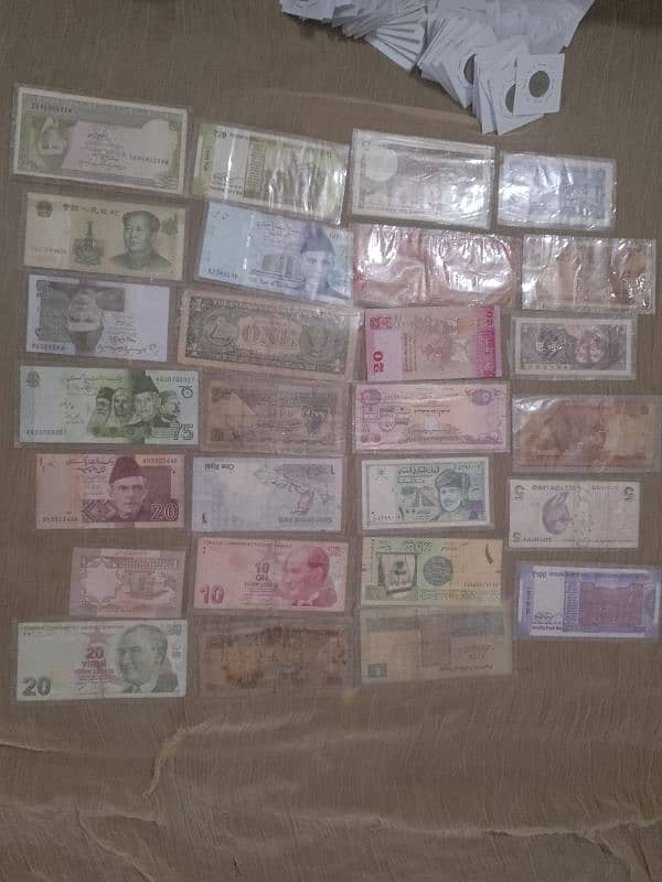 Different country note or coins 2