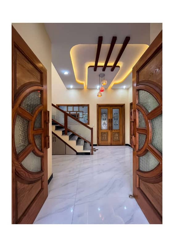 With Basement 4 Beds Brand New 10 Marla House for Sale in Ex Air Avenue DHA Phase 8 Airport road Lahore. 12