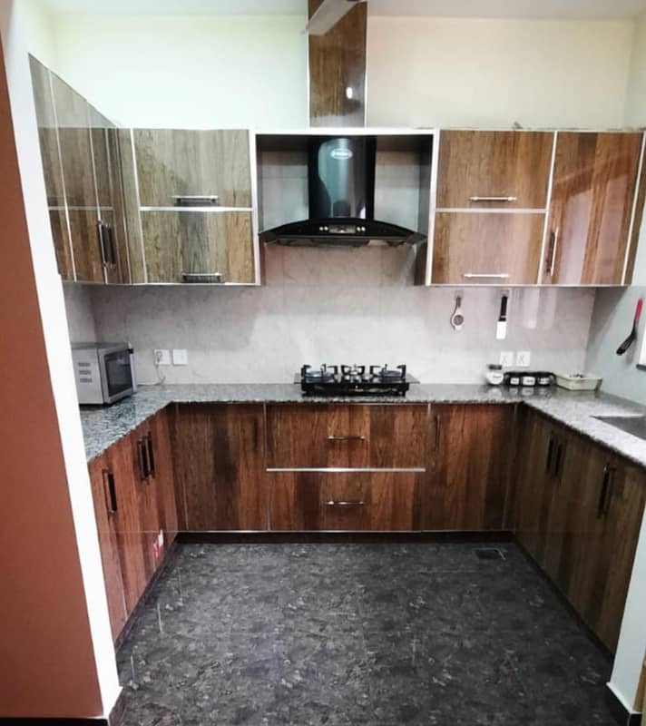 3 Beds 1 Kanal Upper Portion Beautifully Modern Designed For Rent In DHA Phase 8 Ex Air Avenue 0