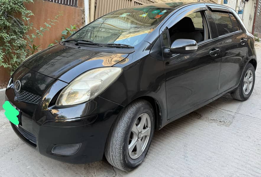 Black Toyota VITZ for Sale 2012 Registered 1
