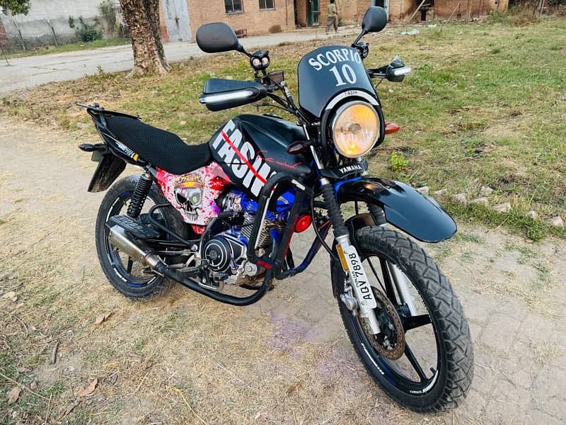 YBR G 125 fully modified 3