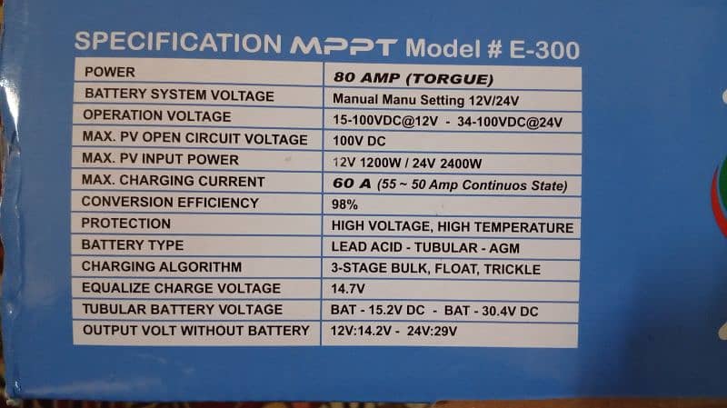 ENERGY MPPT 80A 2