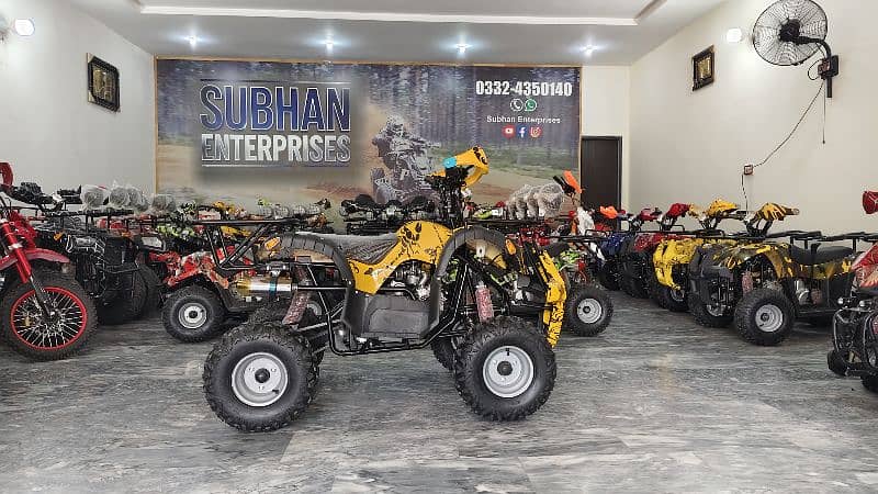 Latest 2025 Brand New 125cc Atv Quad 4 Wheel Bikes With New Features. 1