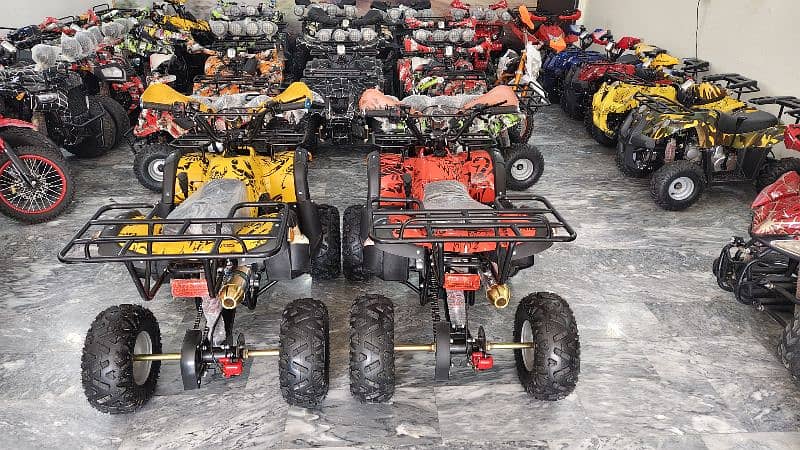 Latest 2025 Brand New 125cc Atv Quad 4 Wheel Bikes With New Features. 7