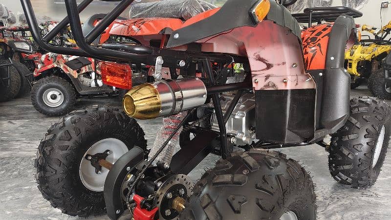 Latest 2025 Brand New 125cc Atv Quad 4 Wheel Bikes With New Features. 8