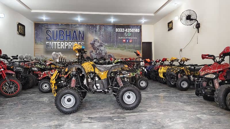 Latest 2025 Brand New 125cc Atv Quad 4 Wheel Bikes With New Features. 9