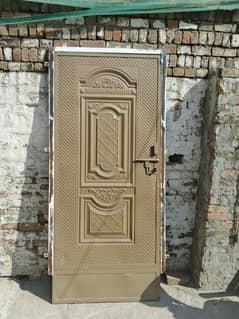 Iron door 7.5 by 3.5 ft