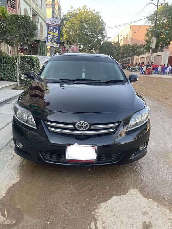 Toyota Corolla XLI 2010 3