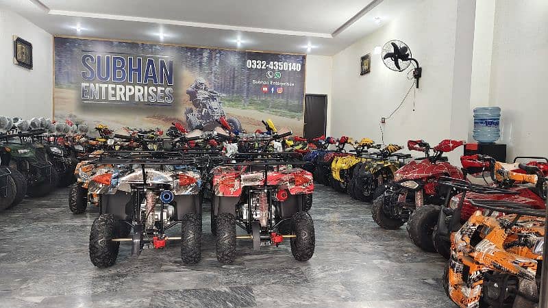 124cc Sports Bmw Variant Atv Quad Bikes Delivery In All Pakistan 3
