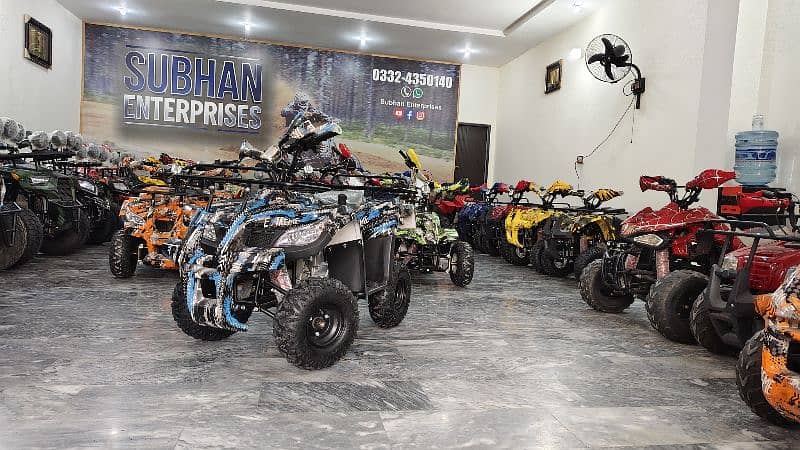 124cc Sports Bmw Variant Atv Quad Bikes Delivery In All Pakistan 5