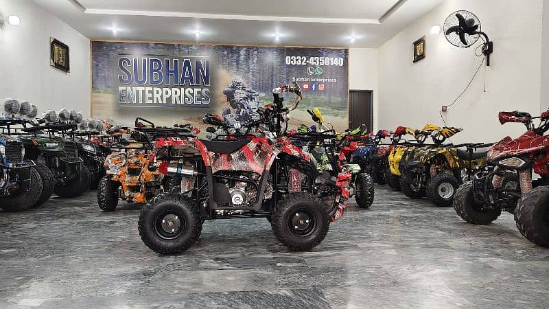 124cc Sports Bmw Variant Atv Quad Bikes Delivery In All Pakistan 8