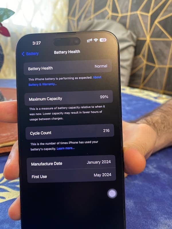 APPLe iPhone 15 pro max 256GB 6