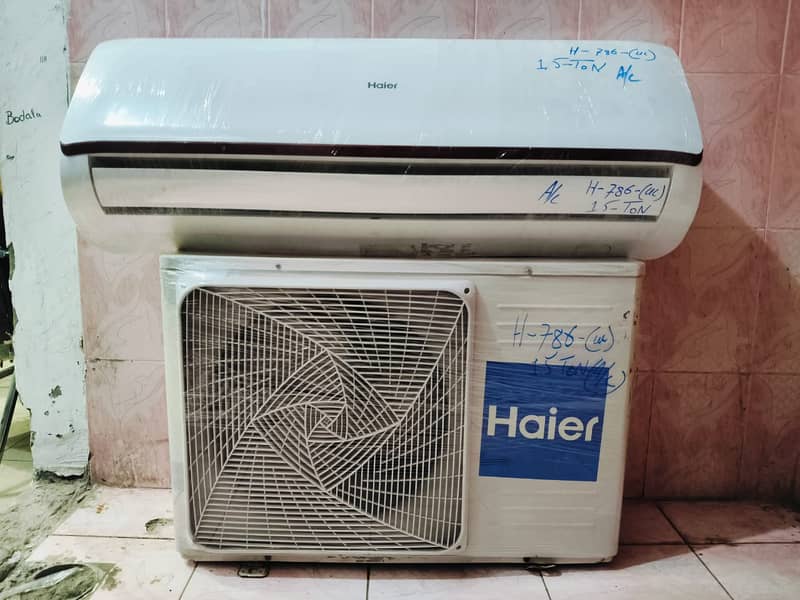 HAier 1.5 ton split AC R410 Inverter gas(0306=4462/443)superset 1
