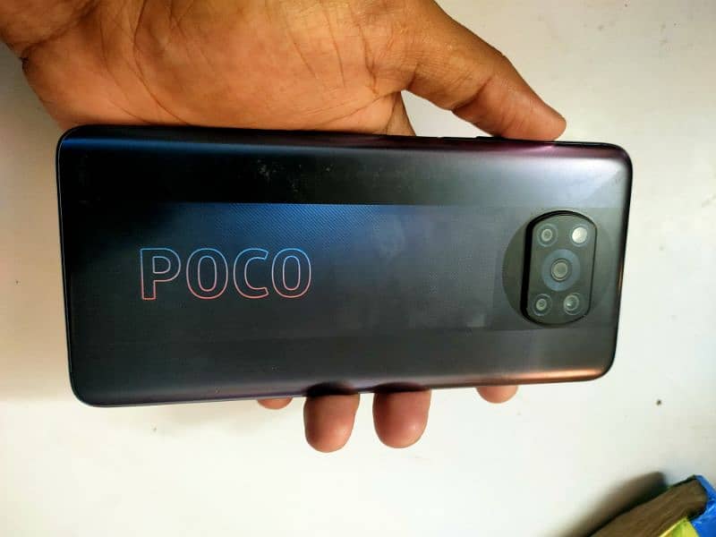 Poco x3 pro gaming phantom black full box 5