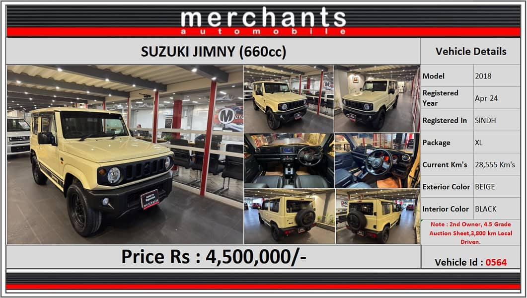 Suzuki Jimny 2018 XL 15