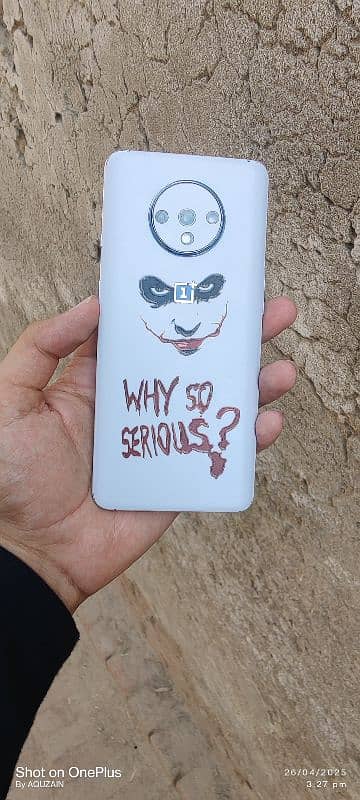 OnePlus 7t  back crack 0